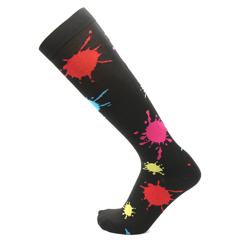 Compression Socks Colorful Women Nurse Socks