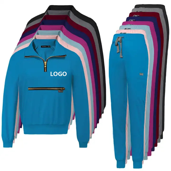 Elastic Scrub Vendors Top Pants Nurse Uniform Medical Scrub