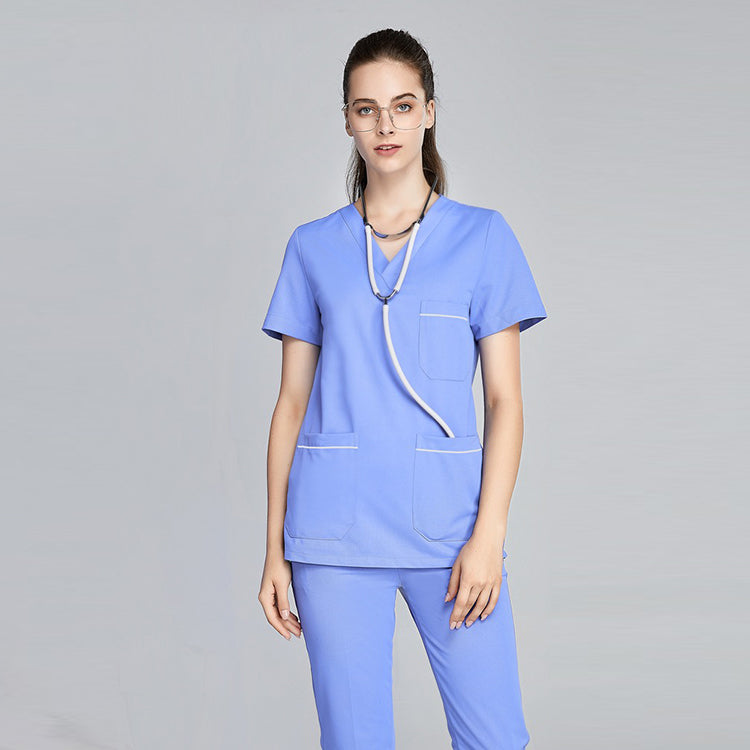 Hospital Design Uniform Scrubs Set Medical Scrubs Suit