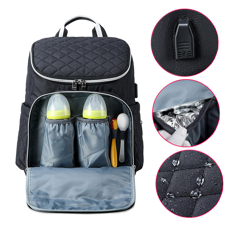 Bag Backpack Nurse Stroller Bag Handbag With USB New Products Fashion