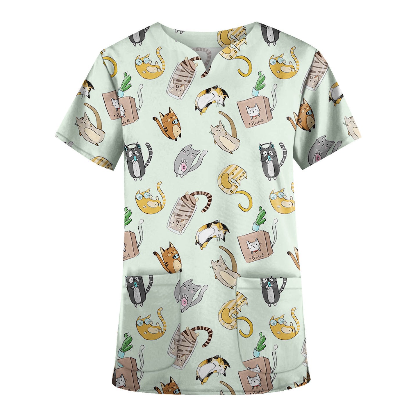 Unisex Medical Surgical Pharmacy Nurse Uniform Scrub