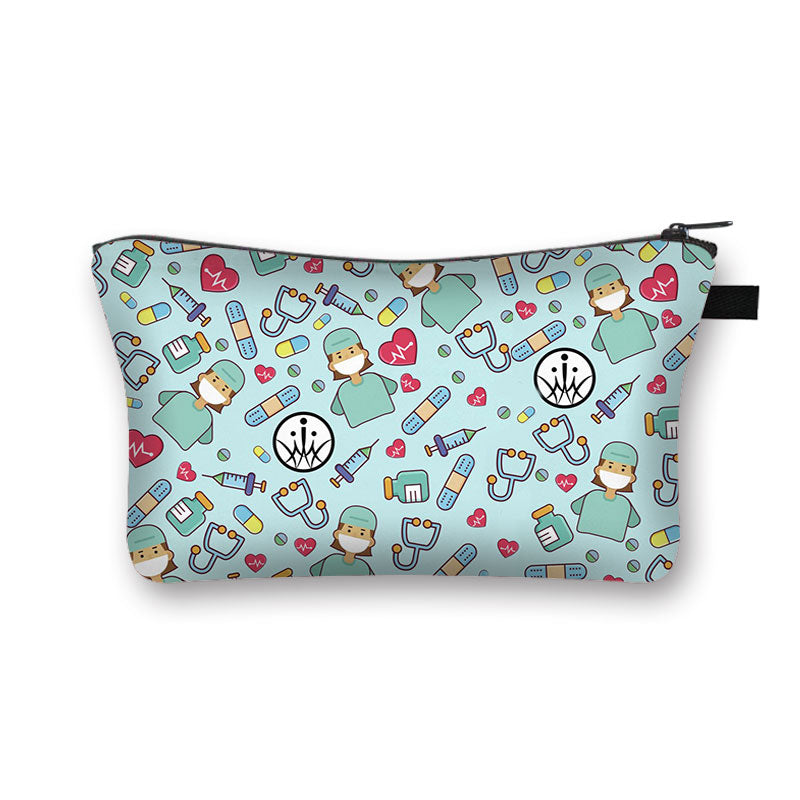 Hot Sale Nurse Printing Women Cosmetic Bags