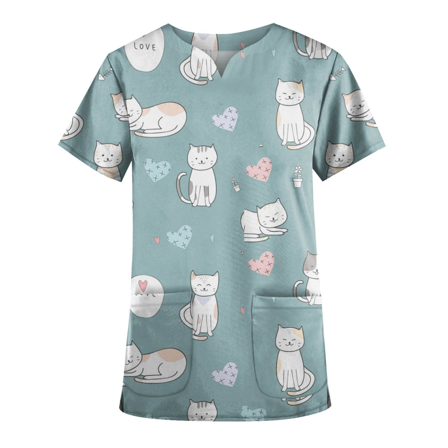 Unisex Medical Surgical Pharmacy Nurse Uniform Scrub