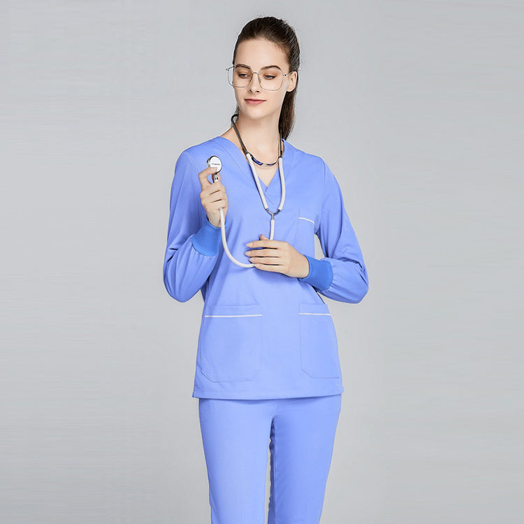 Hospital Design Uniform Scrubs Set Medical Scrubs Suit