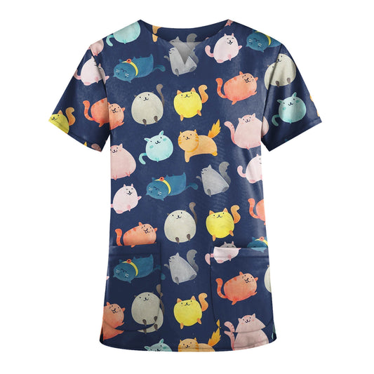 Unisex Medical Surgical Pharmacy Nurse Uniform Scrub