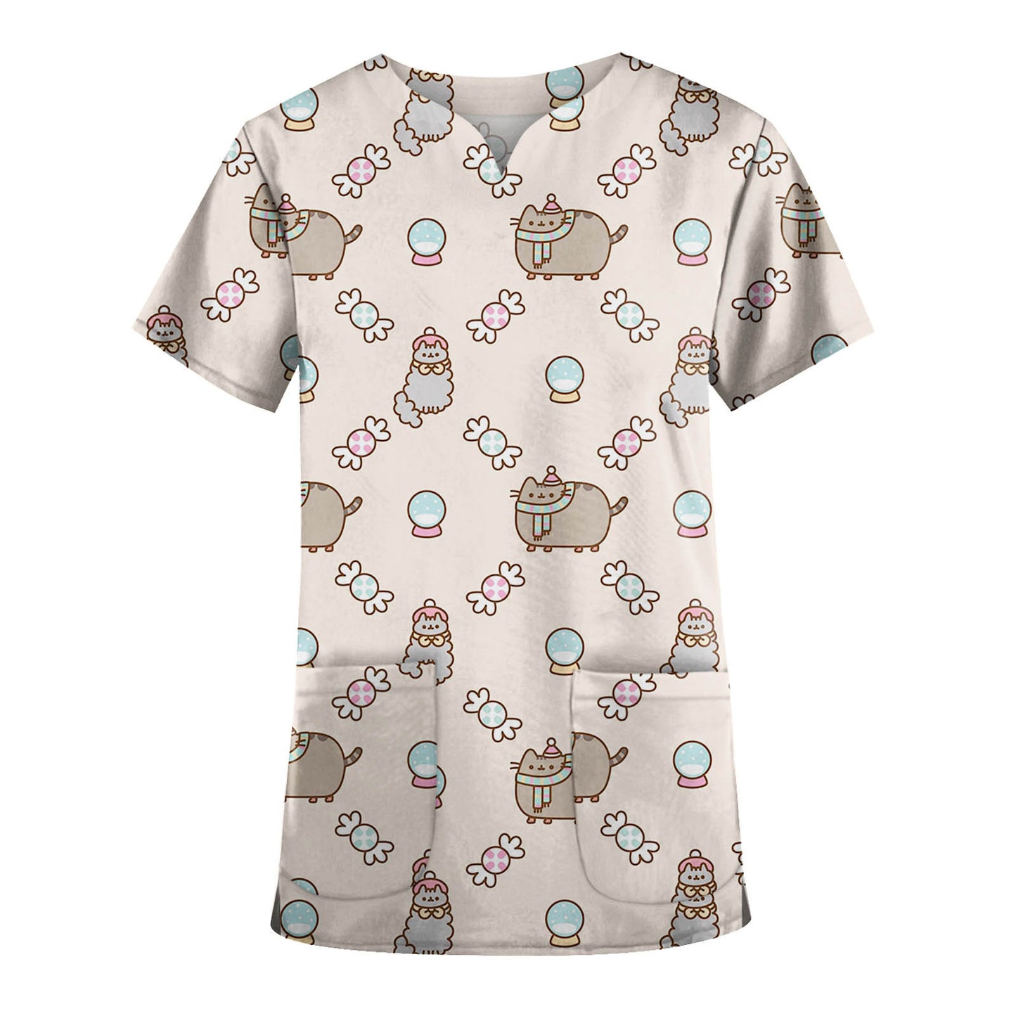 Unisex Medical Surgical Pharmacy Nurse Uniform Scrub