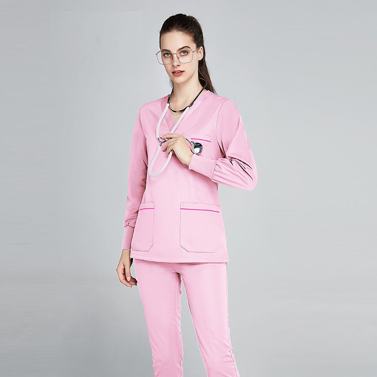 Hospital Design Uniform Scrubs Set Medical Scrubs Suit