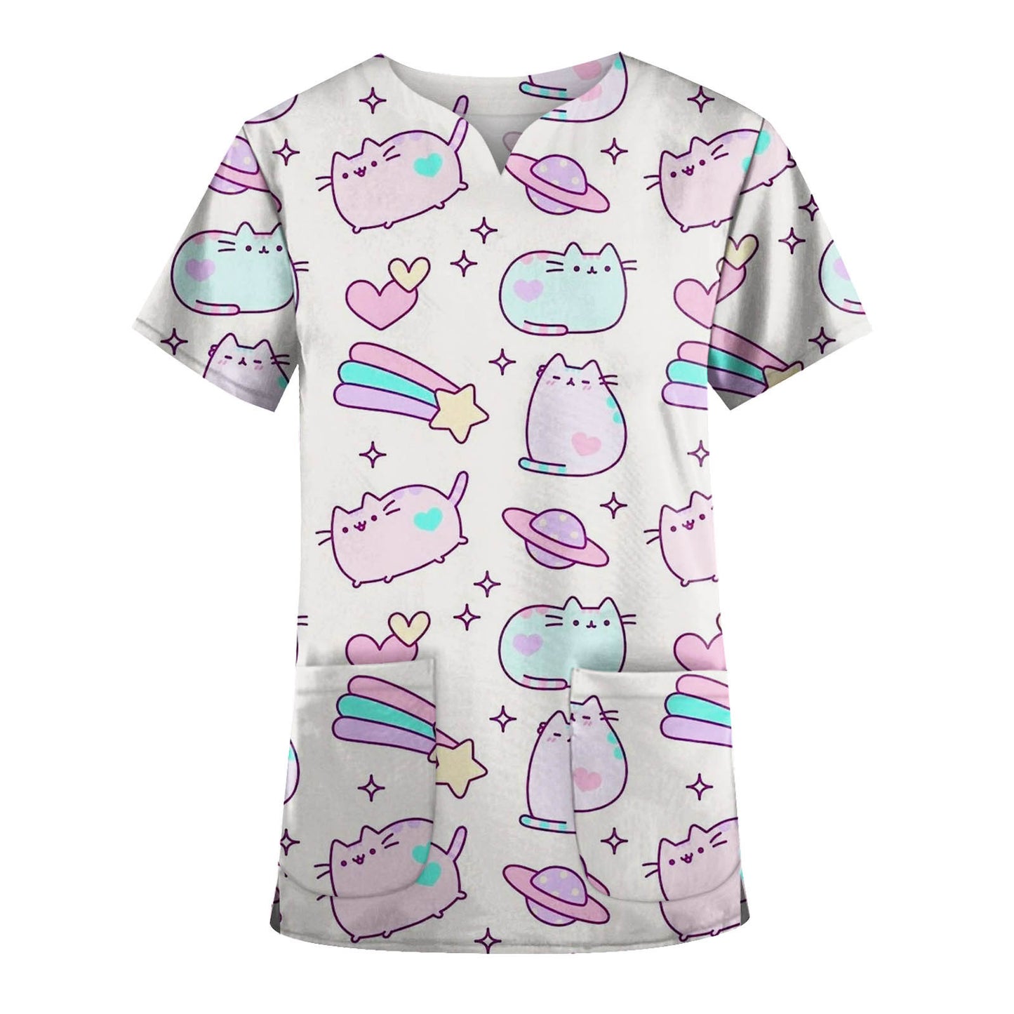 Unisex Medical Surgical Pharmacy Nurse Uniform Scrub