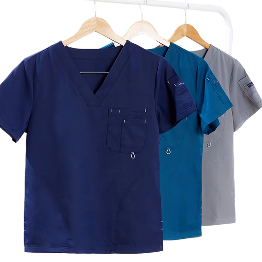 Scrub Uniform Nurse Workwear Scrubs Set Top Pant Nursing Uniforms