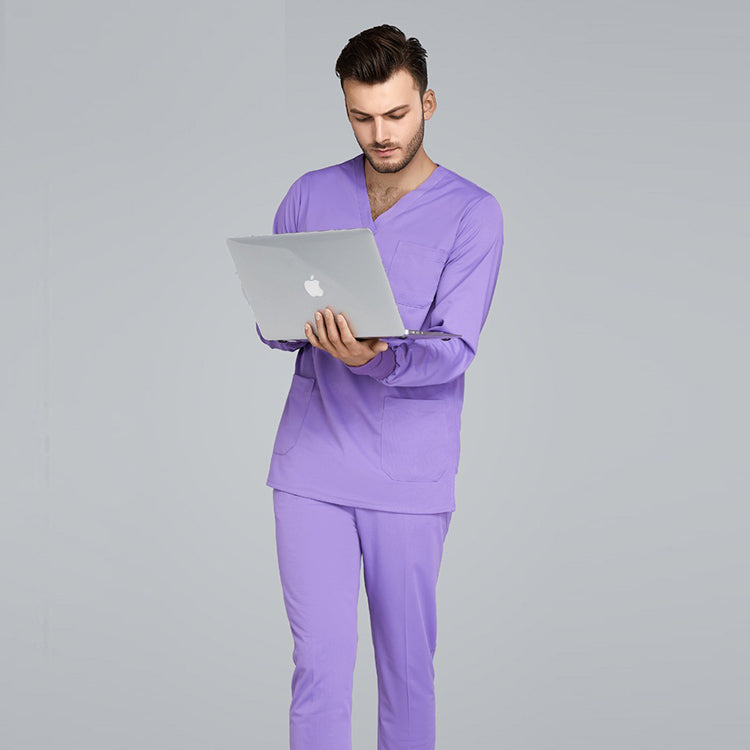 Hospital Design Uniform Scrubs Set Medical Scrubs Suit