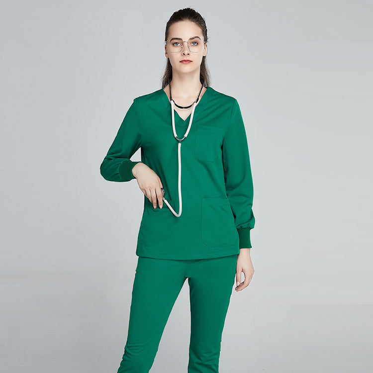 Hospital Design Uniform Scrubs Set Medical Scrubs Suit