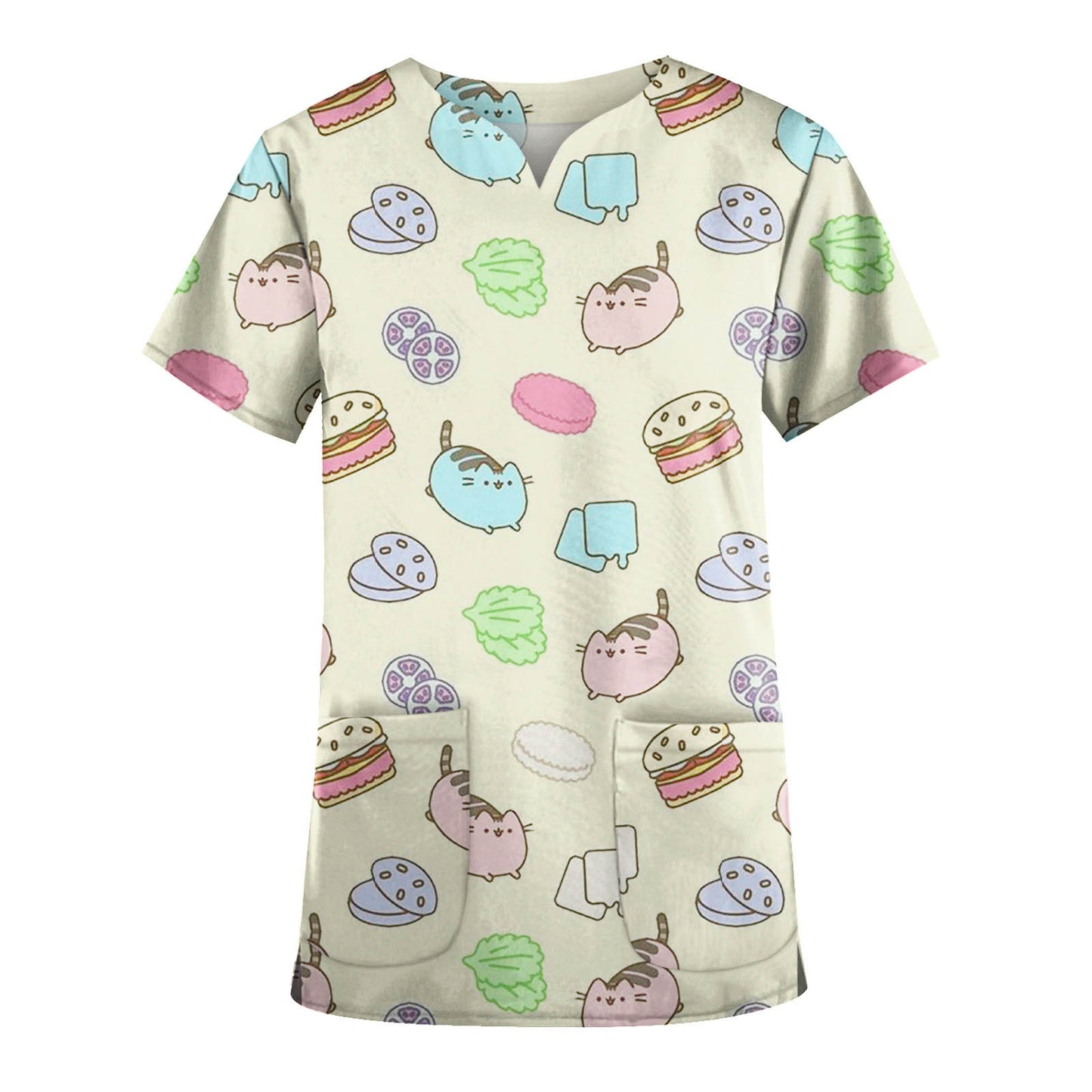 Unisex Medical Surgical Pharmacy Nurse Uniform Scrub