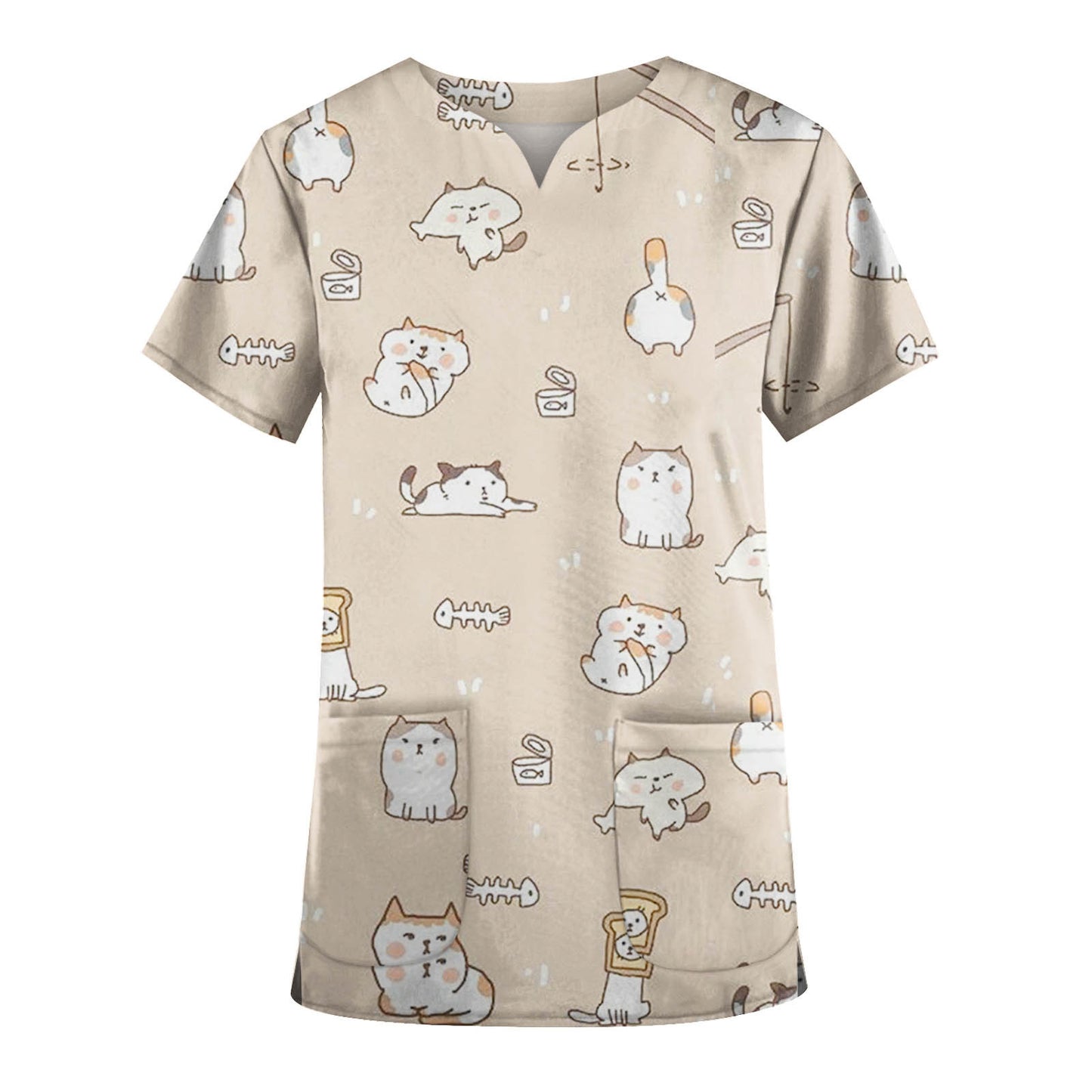 Unisex Medical Surgical Pharmacy Nurse Uniform Scrub