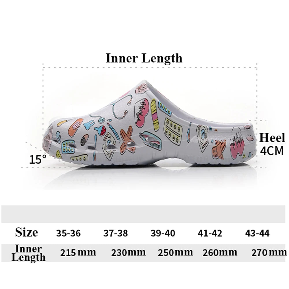 Nursing Scrub Clogs Super Lightweight Medical Footwear