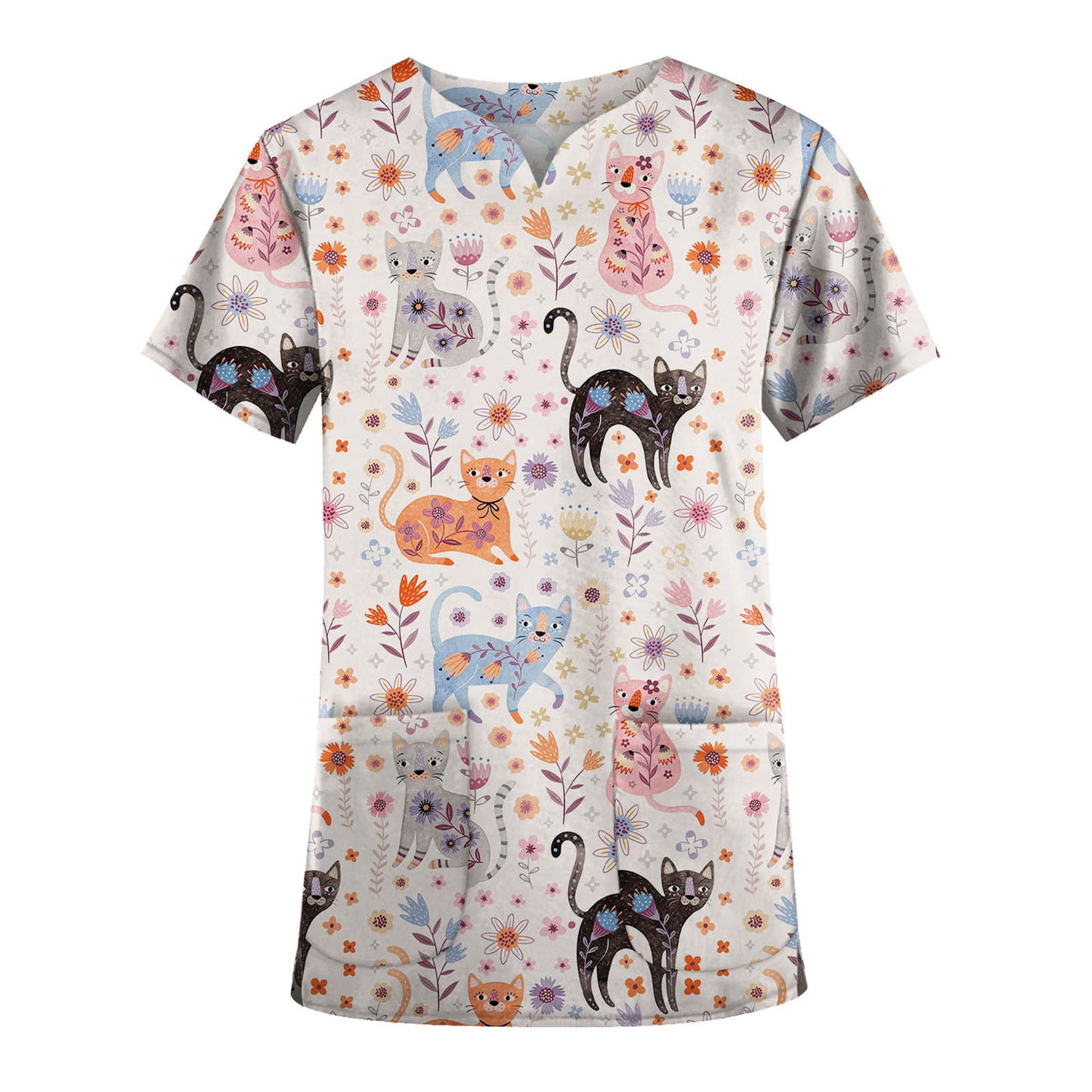 Unisex Medical Surgical Pharmacy Nurse Uniform Scrub