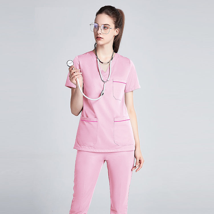 Hospital Design Uniform Scrubs Set Medical Scrubs Suit
