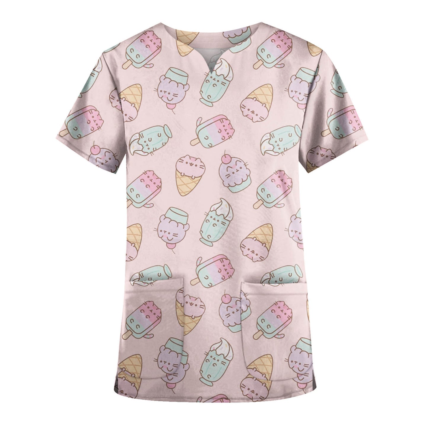 Unisex Medical Surgical Pharmacy Nurse Uniform Scrub
