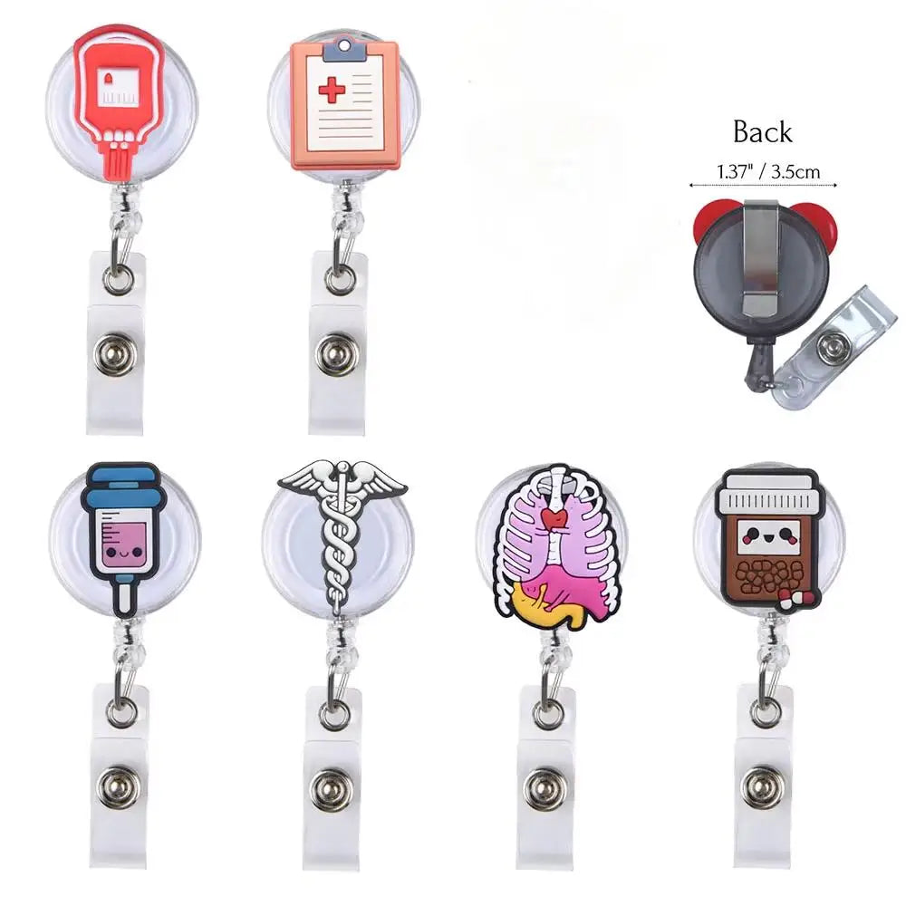 New Style Stethoscope Nursing Student Badge Reel for Nurse Accessories
