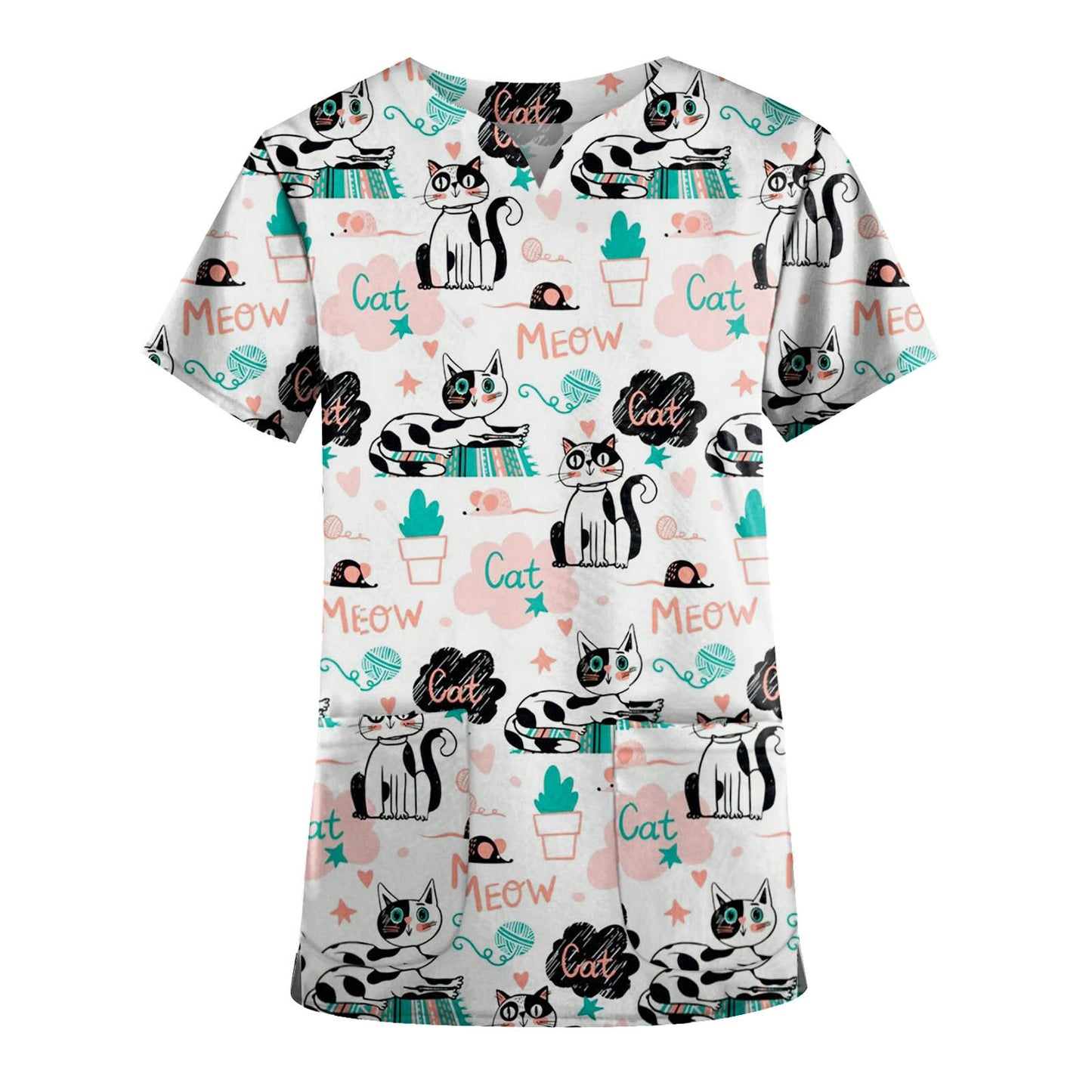 Unisex Medical Surgical Pharmacy Nurse Uniform Scrub