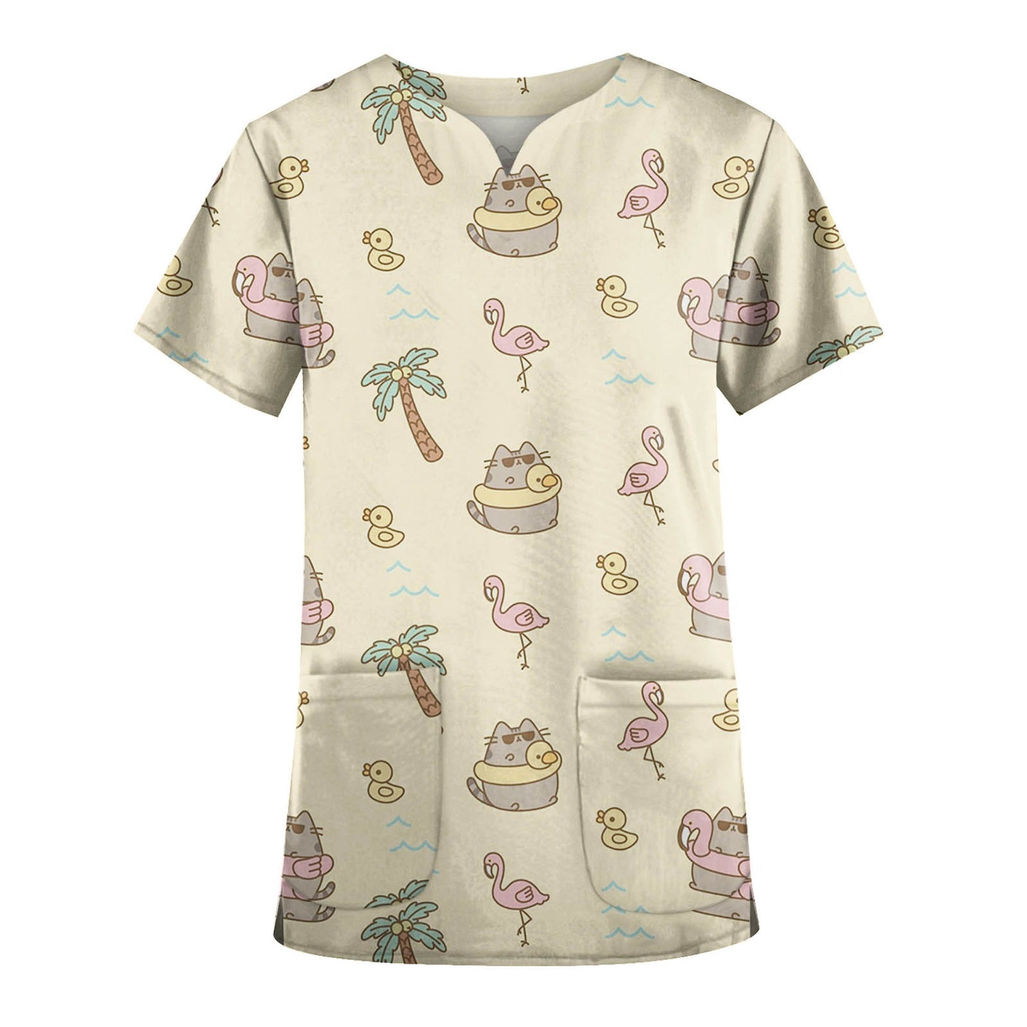 Unisex Medical Surgical Pharmacy Nurse Uniform Scrub
