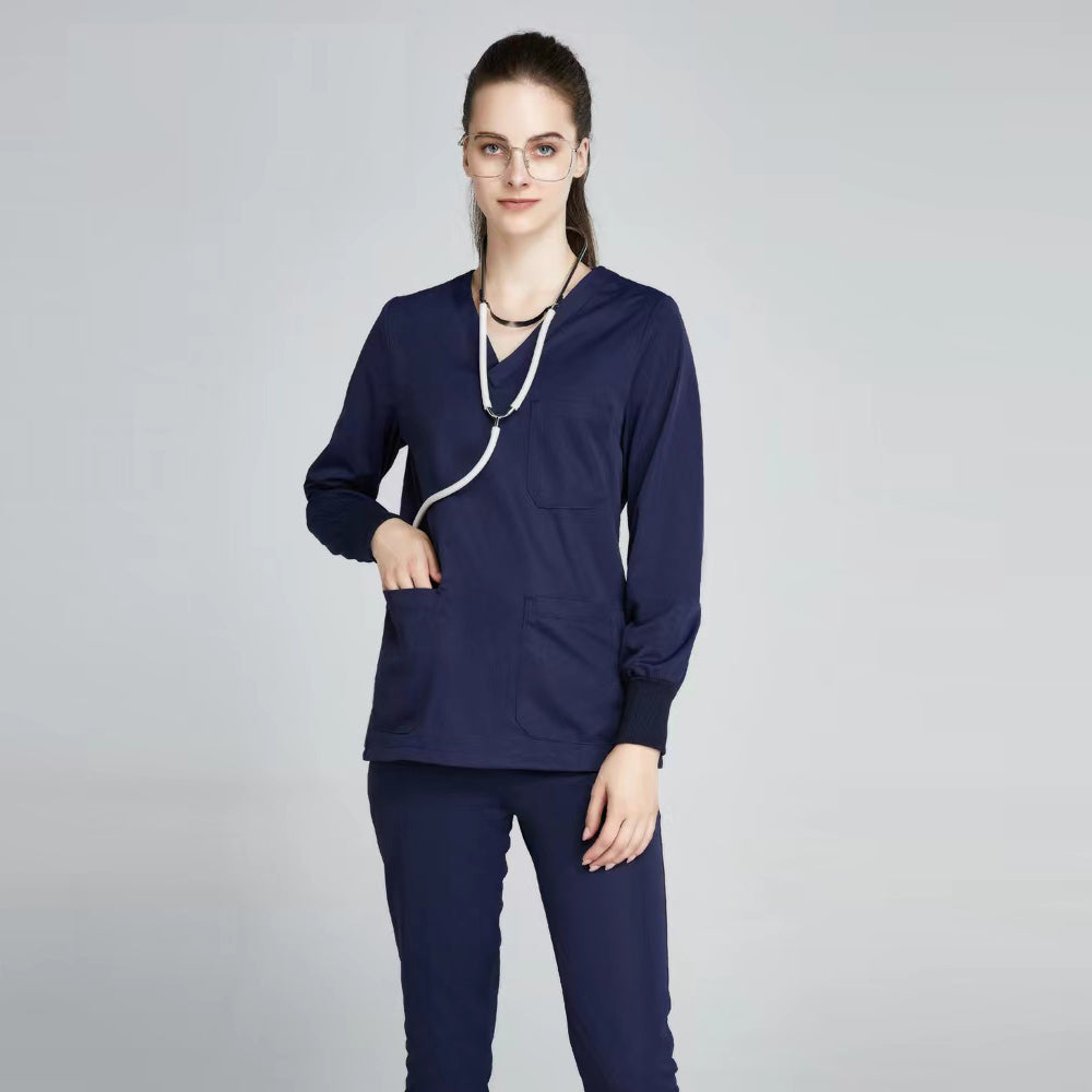 Hospital Design Uniform Scrubs Set Medical Scrubs Suit