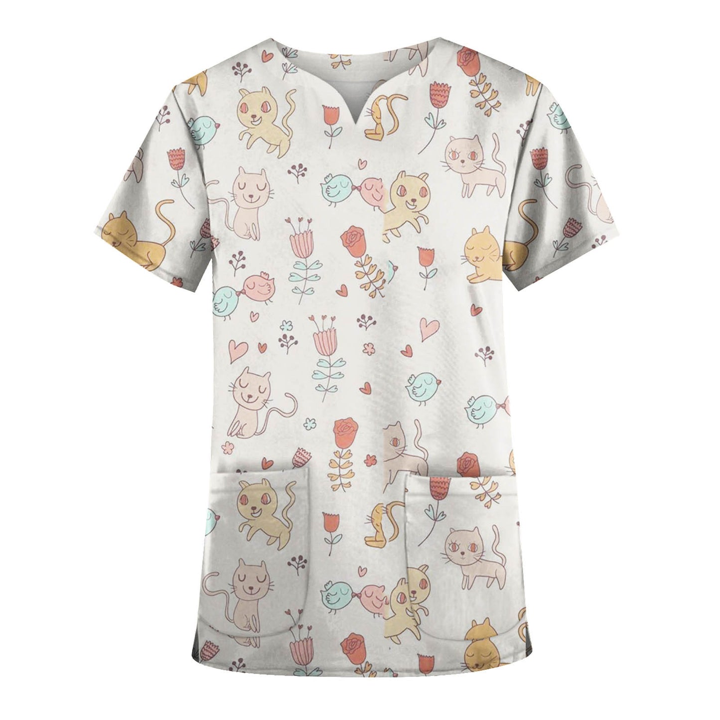 Unisex Medical Surgical Pharmacy Nurse Uniform Scrub