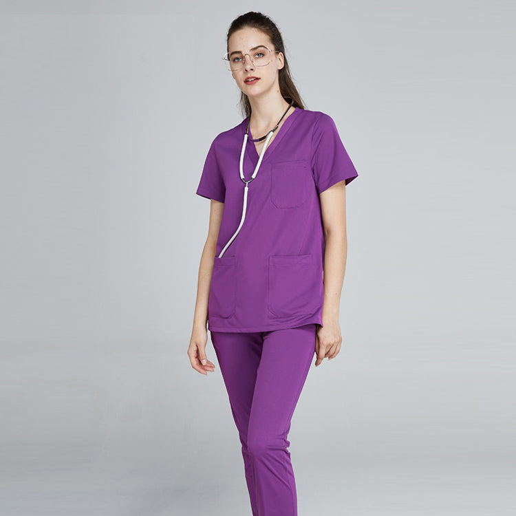 Hospital Design Uniform Scrubs Set Medical Scrubs Suit
