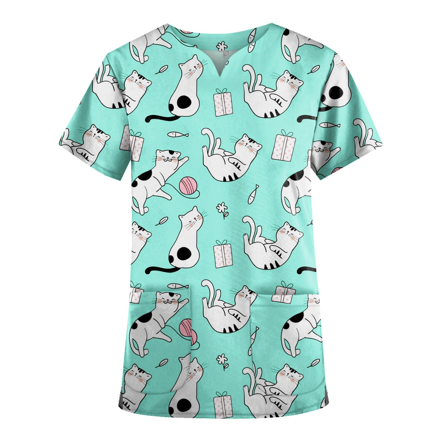Unisex Medical Surgical Pharmacy Nurse Uniform Scrub