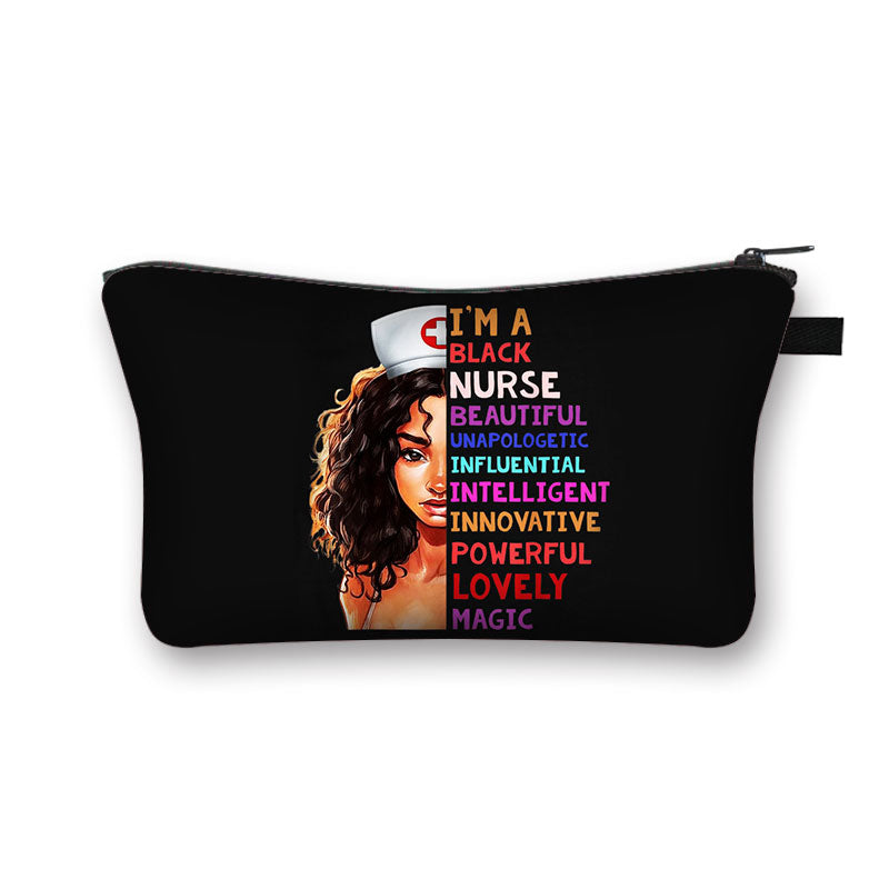 Hot Sale Nurse Printing Women Cosmetic Bags