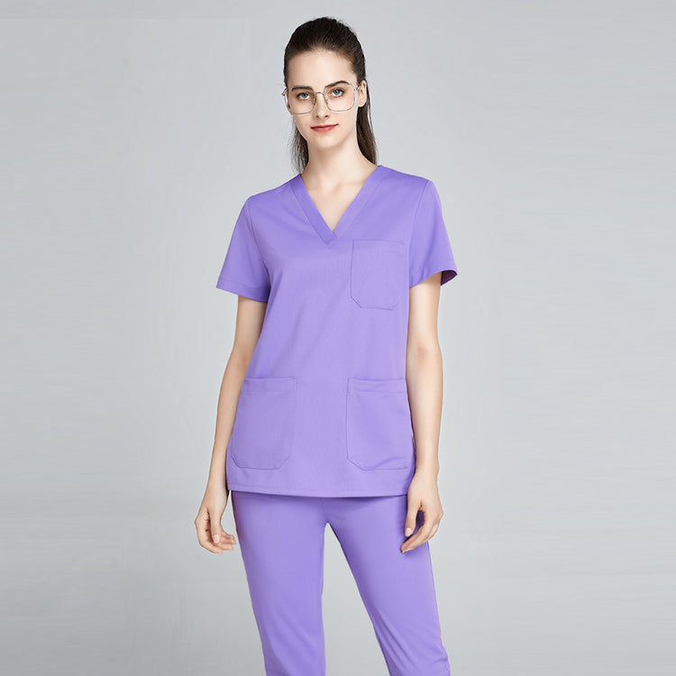Hospital Design Uniform Scrubs Set Medical Scrubs Suit