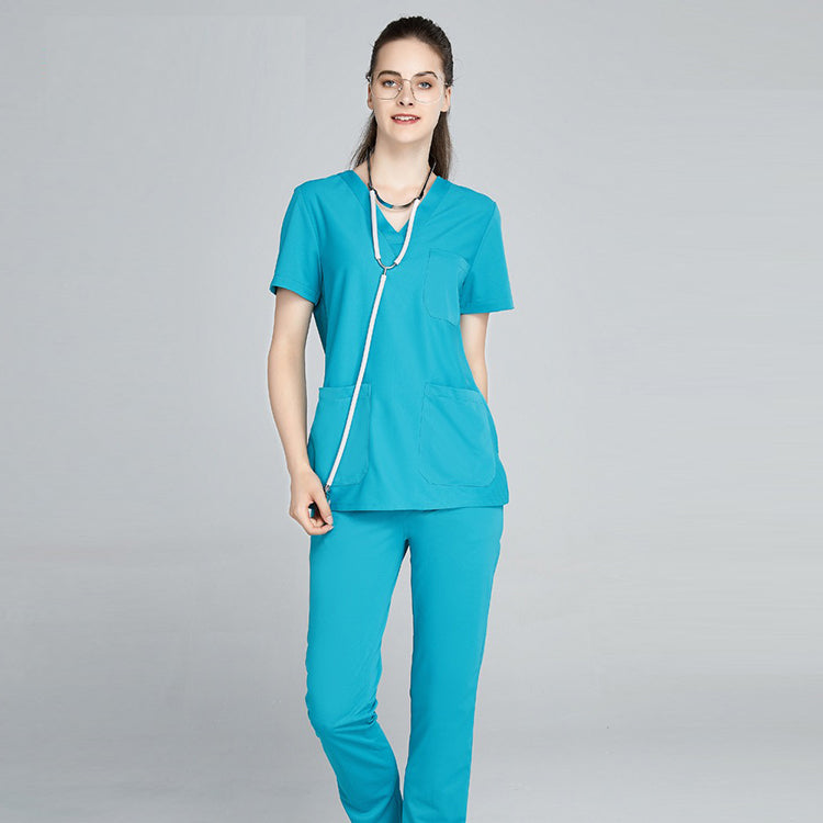 Hospital Design Uniform Scrubs Set Medical Scrubs Suit