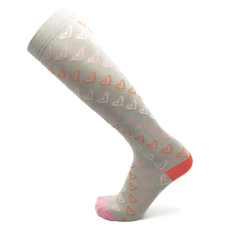 Compression Socks Colorful Women Nurse Socks