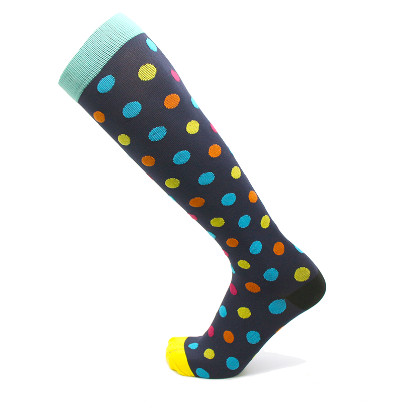 Compression Socks Colorful Women Nurse Socks