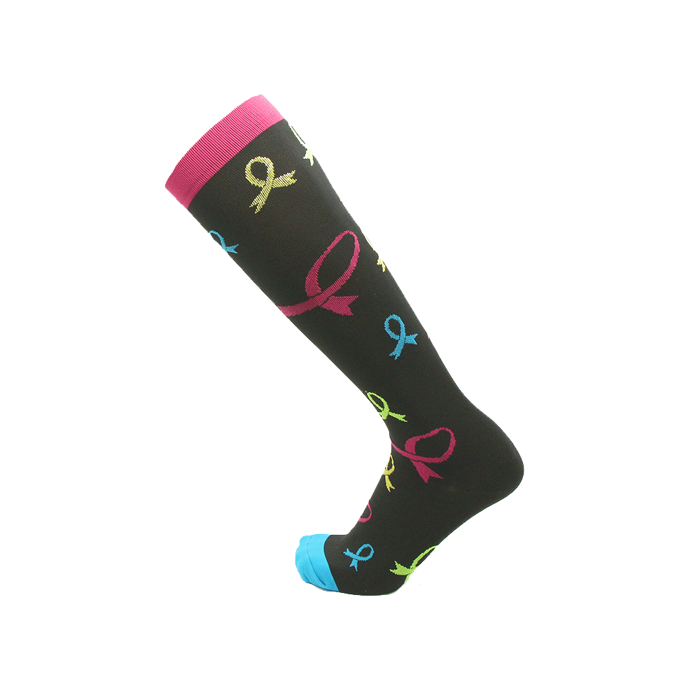 Compression Socks Colorful Women Nurse Socks