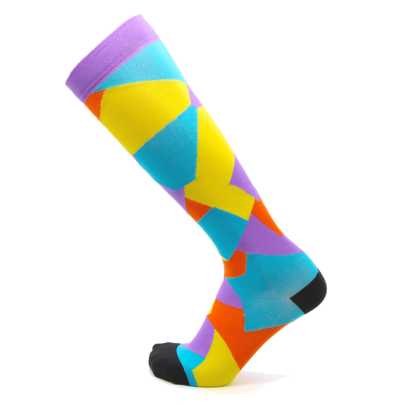 Compression Socks Colorful Women Nurse Socks