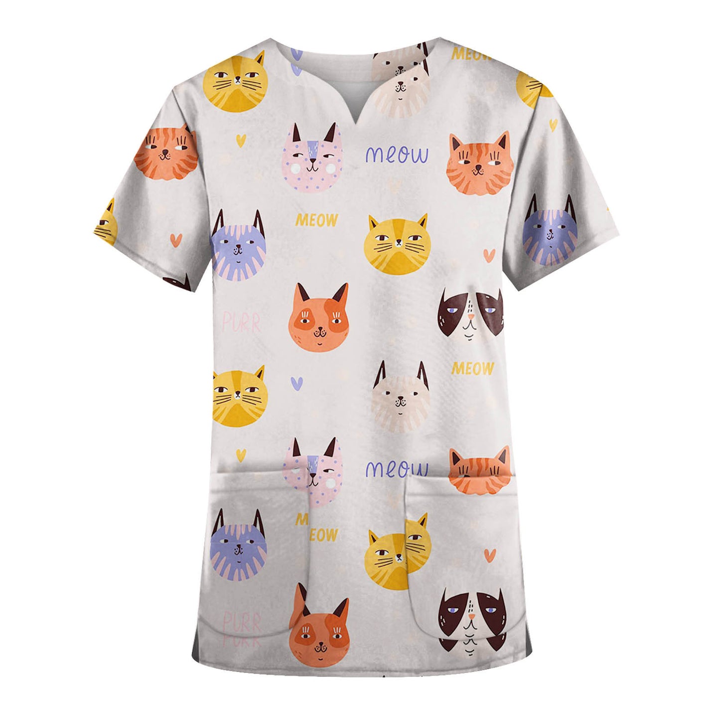 Unisex Medical Surgical Pharmacy Nurse Uniform Scrub