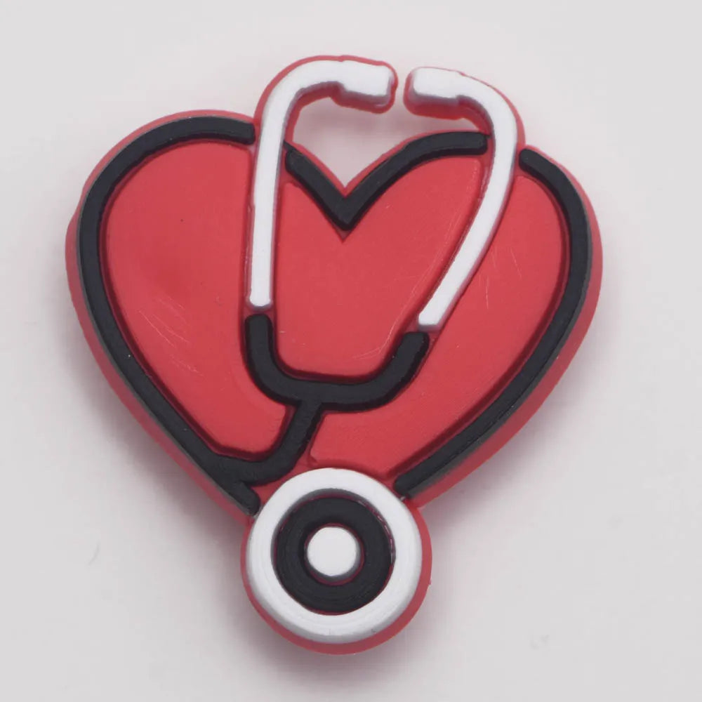 New Style Stethoscope Nursing Student Badge Reel for Nurse Accessories