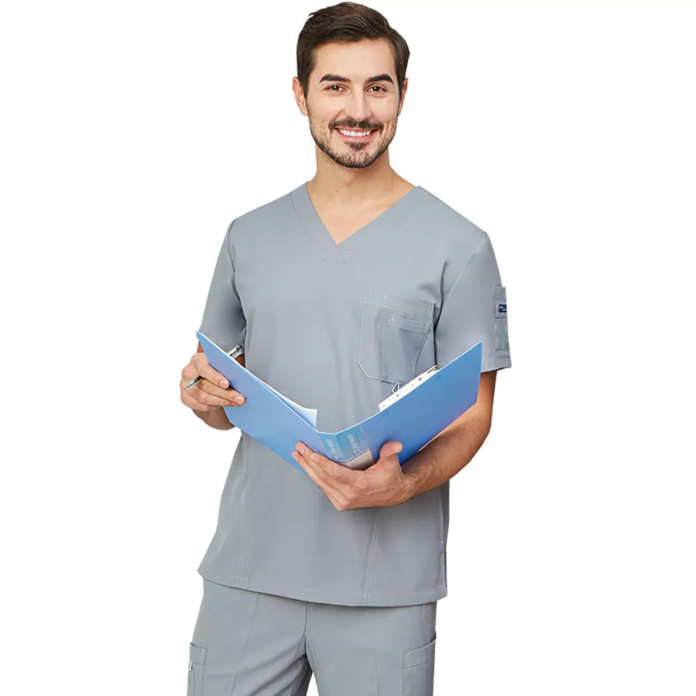 Scrub Uniform Nurse Workwear Scrubs Set Top Pant Nursing Uniforms