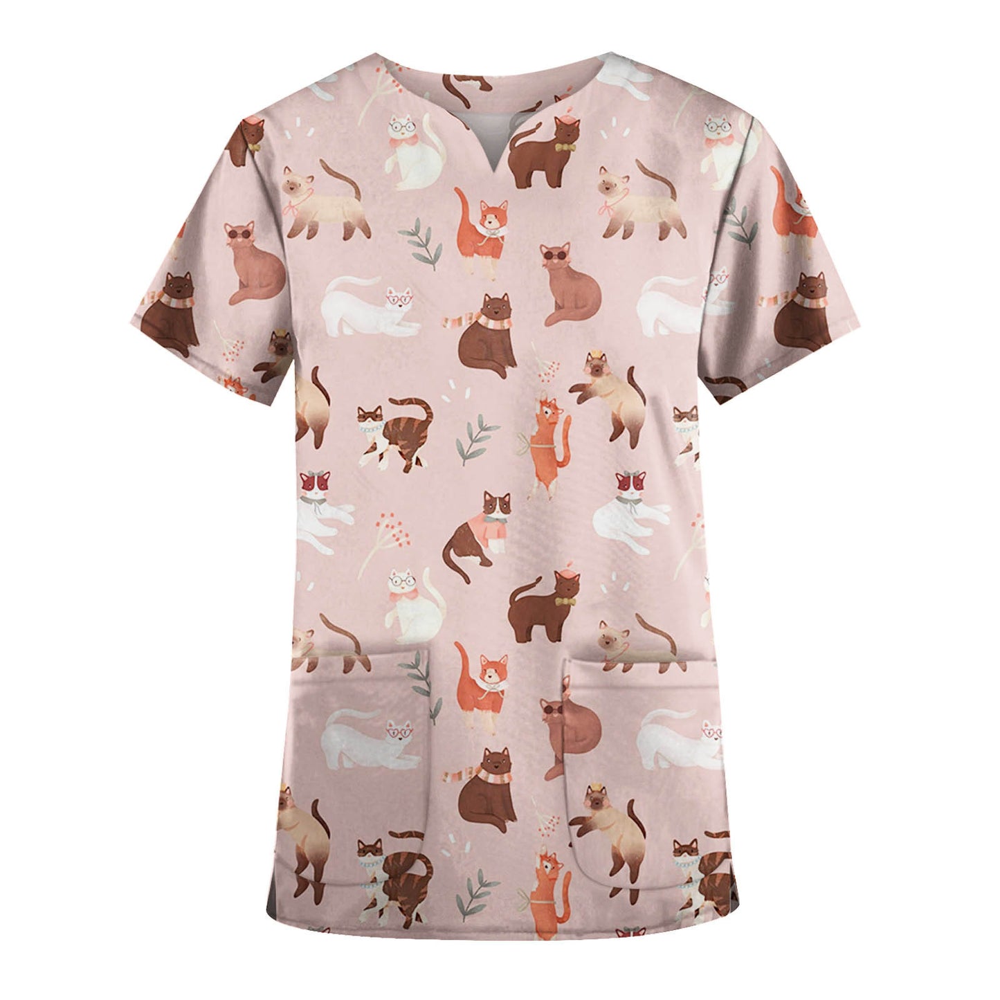 Unisex Medical Surgical Pharmacy Nurse Uniform Scrub
