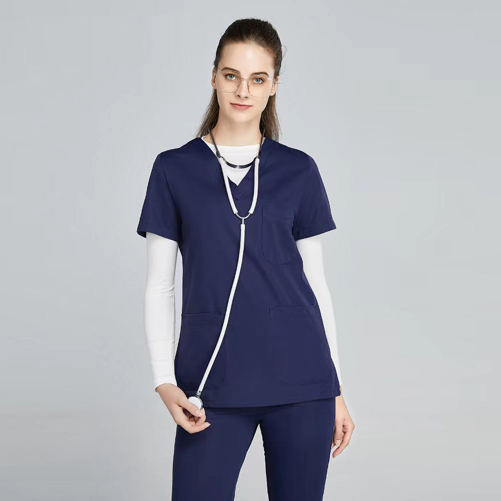 Hospital Design Uniform Scrubs Set Medical Scrubs Suit