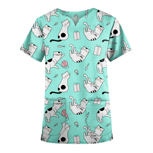 Unisex Medical Surgical Pharmacy Nurse Uniform Scrub