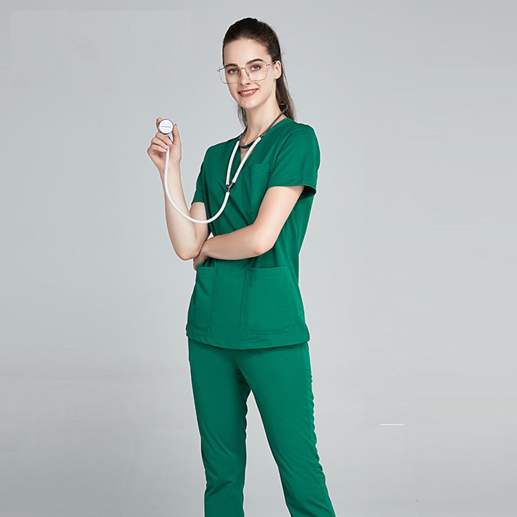 Hospital Design Uniform Scrubs Set Medical Scrubs Suit