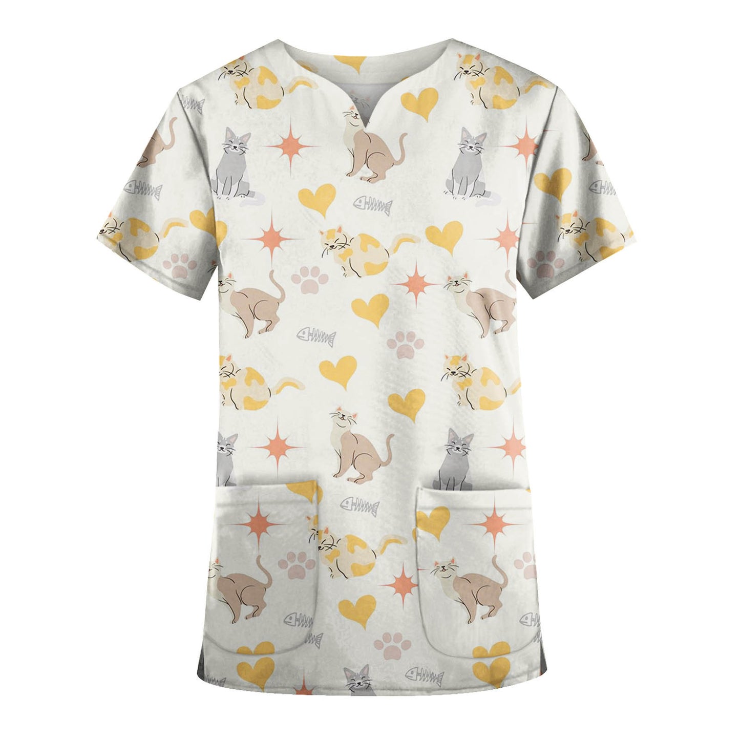 Unisex Medical Surgical Pharmacy Nurse Uniform Scrub