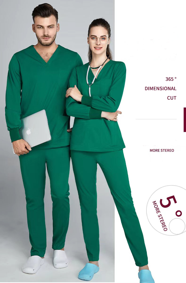 Hospital Design Uniform Scrubs Set Medical Scrubs Suit