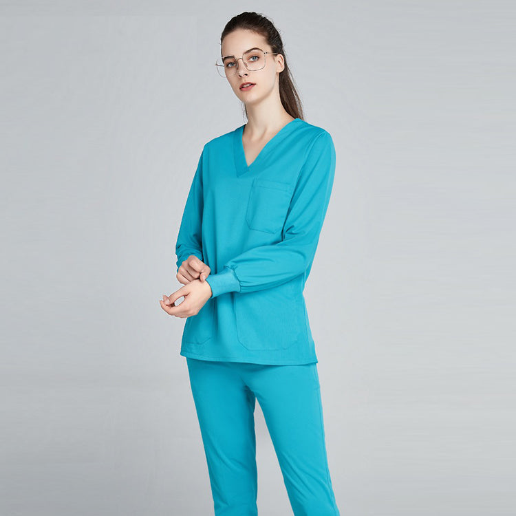 Hospital Design Uniform Scrubs Set Medical Scrubs Suit
