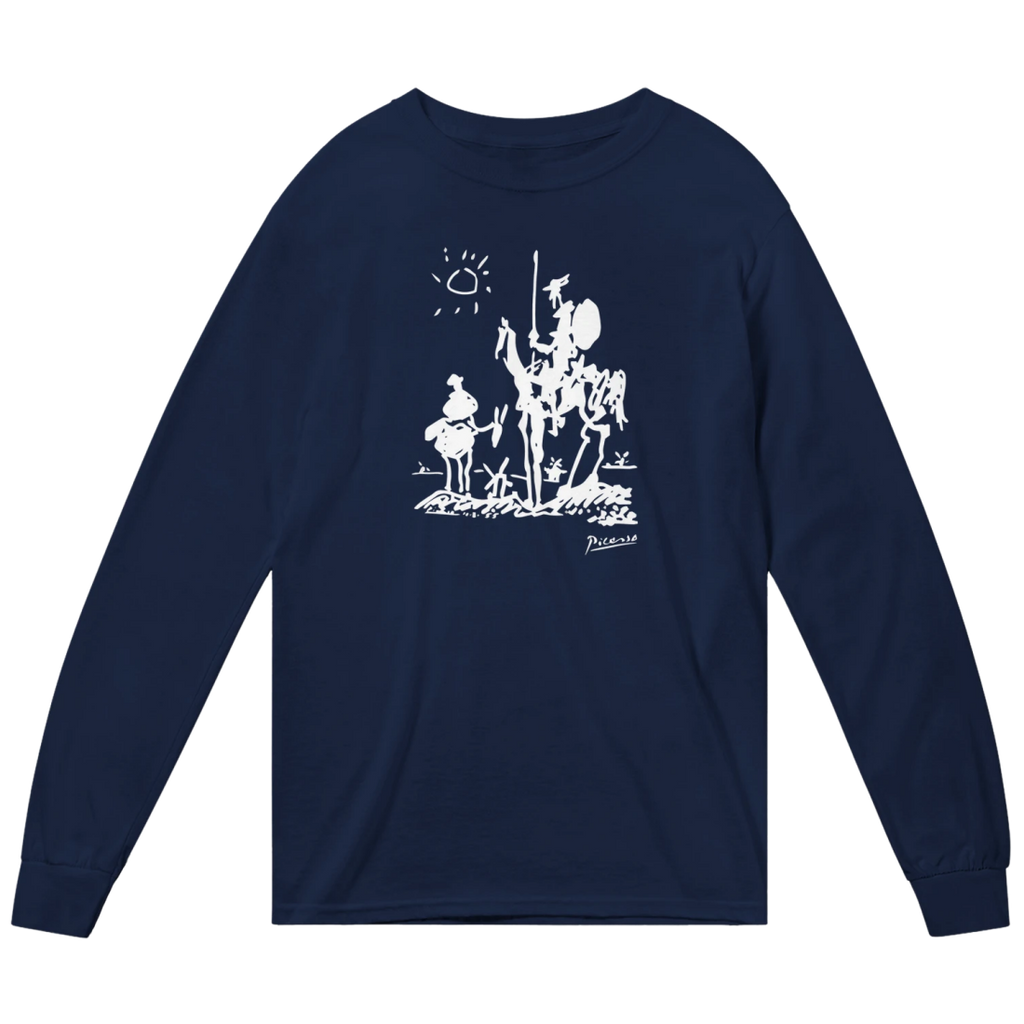 Pablo Picasso Don Quixote of La Mancha 1955 Artwork Long Sleeve Shirt