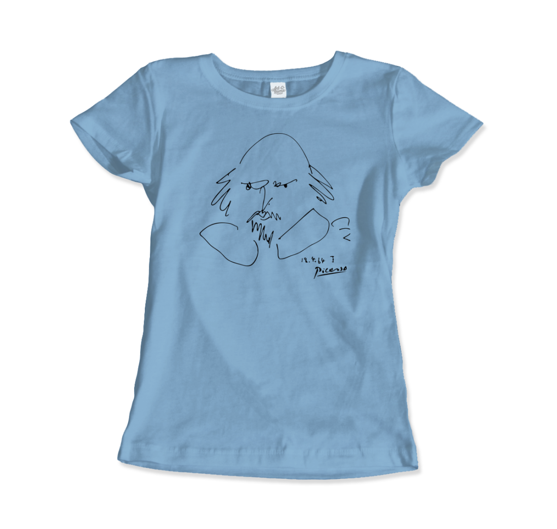 Picasso - William Shakespeare Portrait 1964 Art T-Shirt