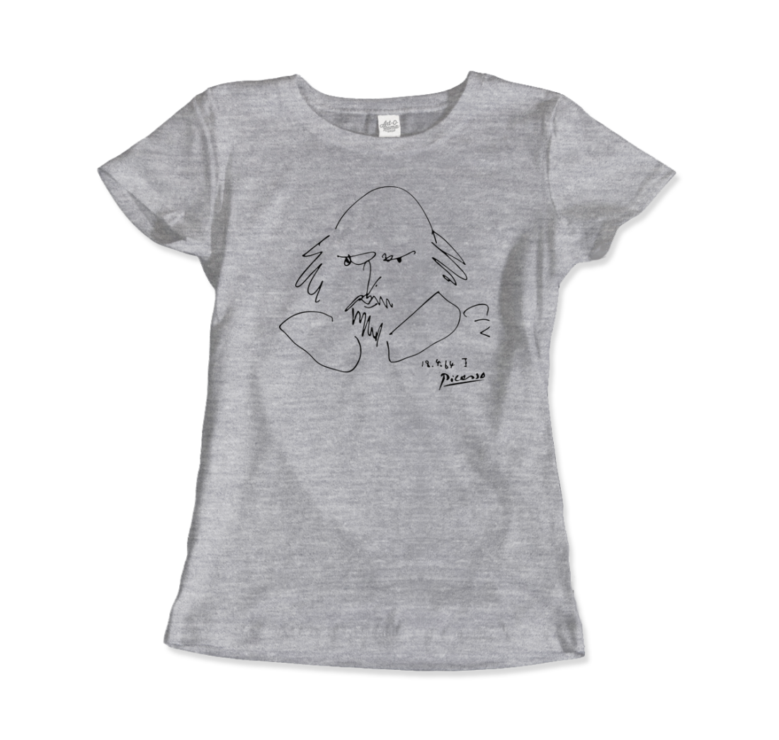Picasso - William Shakespeare Portrait 1964 Art T-Shirt
